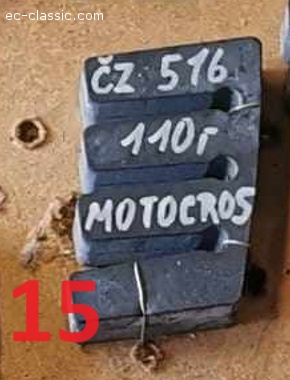 ČZ motokros gumové díly 2 - 3