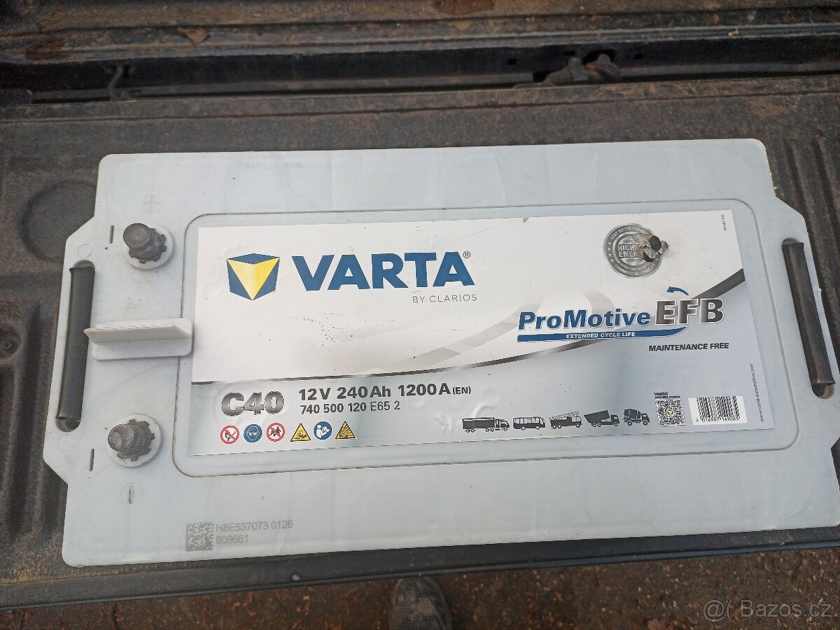 Autobaterie Varta 12V 240Ah - 3