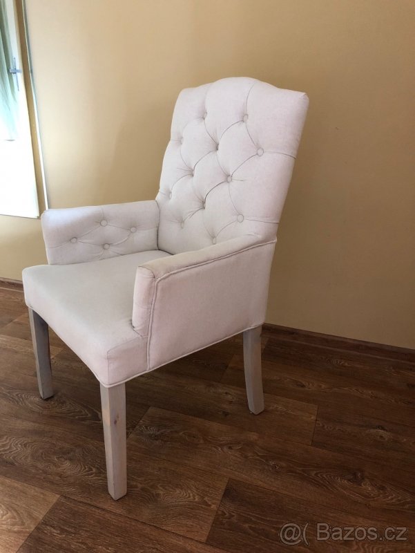 Rustikální barokní křesla 4 kusy - 3