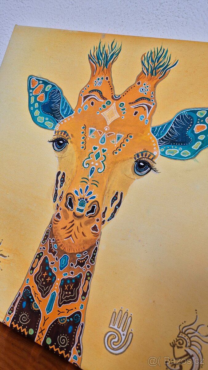 Energetický obraz žirafy - 3