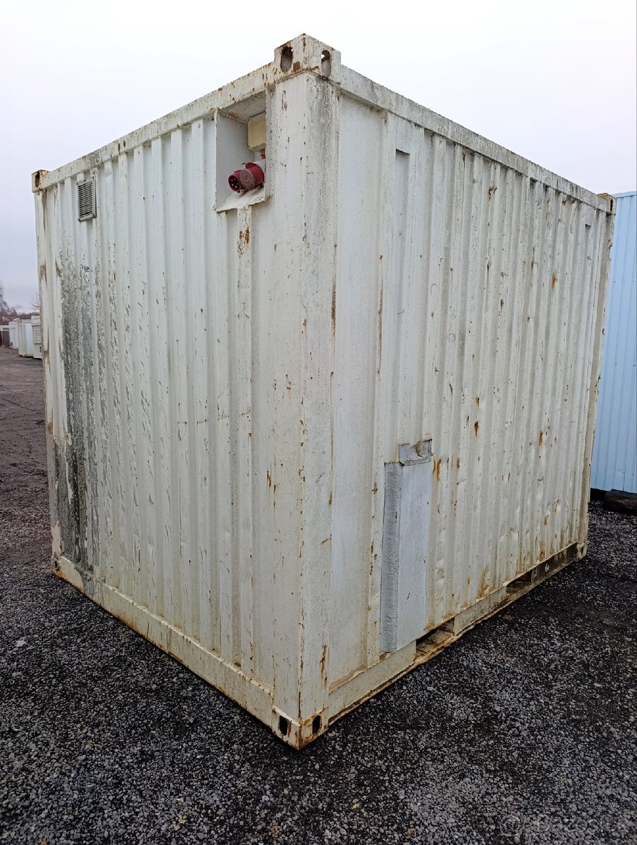 Lodní/skladový kontejner s regály ALBINA 3m - 3