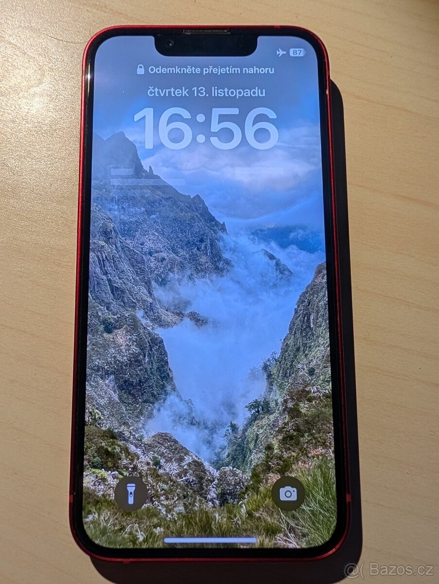 iPhone 13 mini RED 128 GB - velmi dobrý stav,i jako dárek - 3