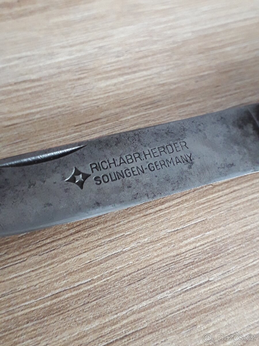 Kapesni nuz prislusnika SS ORIGINAL nalez - 3