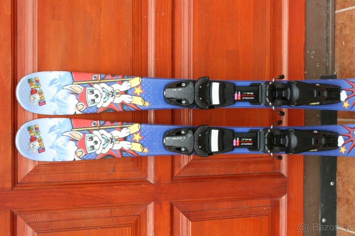 lyže head 90 cm , boty - 3