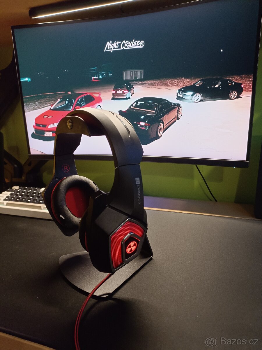 Sluchátka CONNECT IT CHP-5500-RD RGB - 3