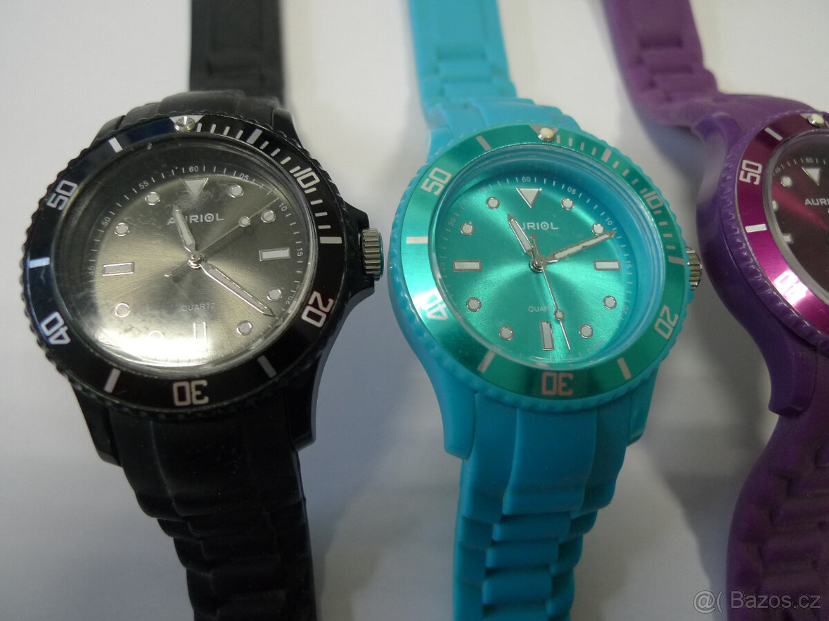 3 x HODINKY AURIOL - 3