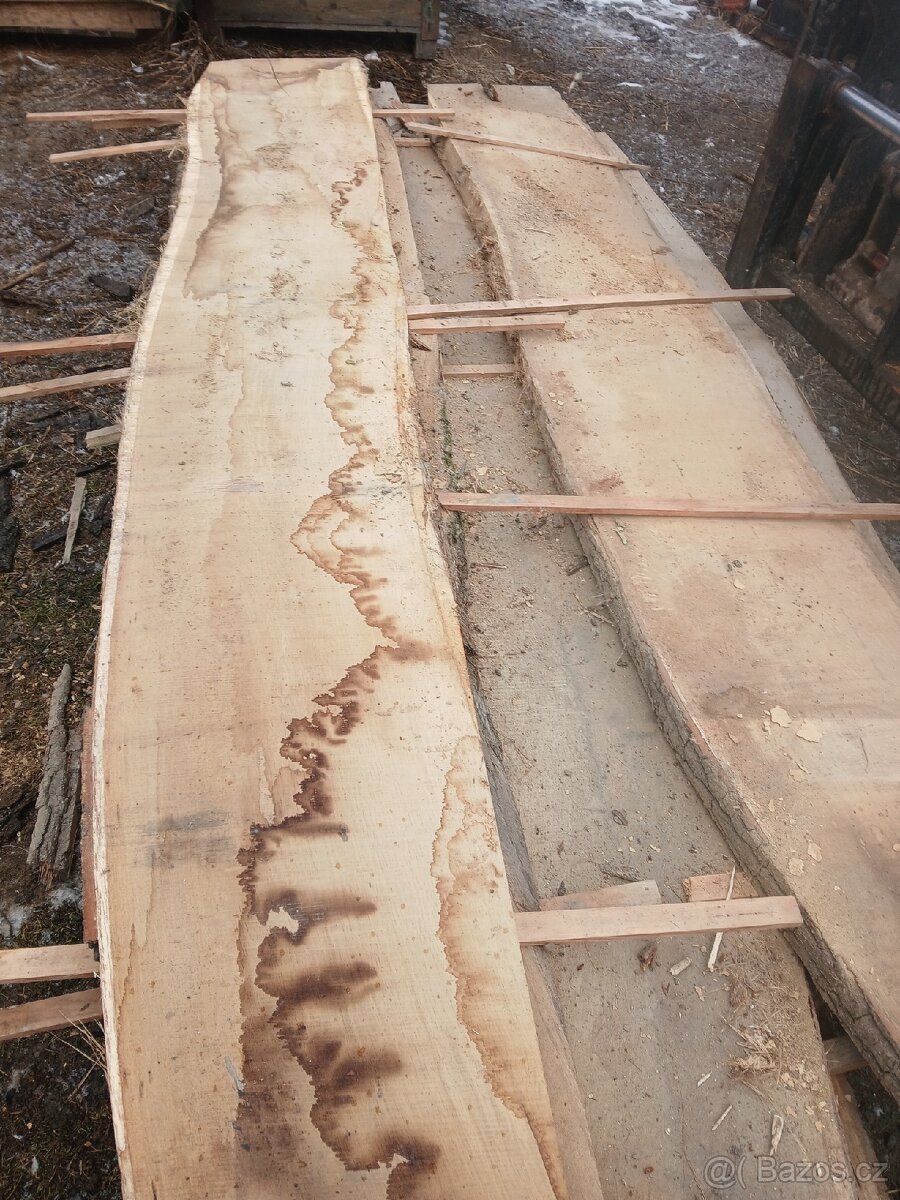 Dub, jasan, třešeň fošny - 3