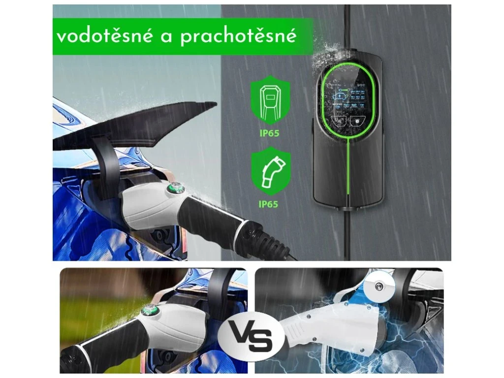Chytrá nabíječka (Wallbox) Daolar 11 kW WiFi OCPP - 3