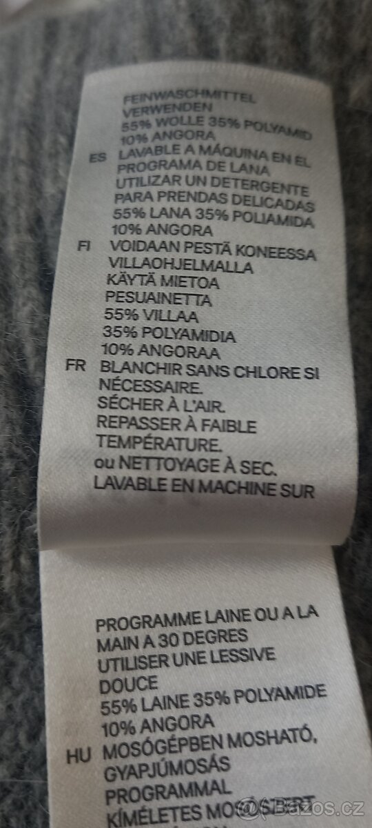 Velká vlněná šála, H&M - 3