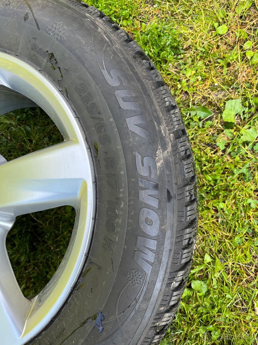 Elektrony VW se zimním pneu R17 ET50 - 3