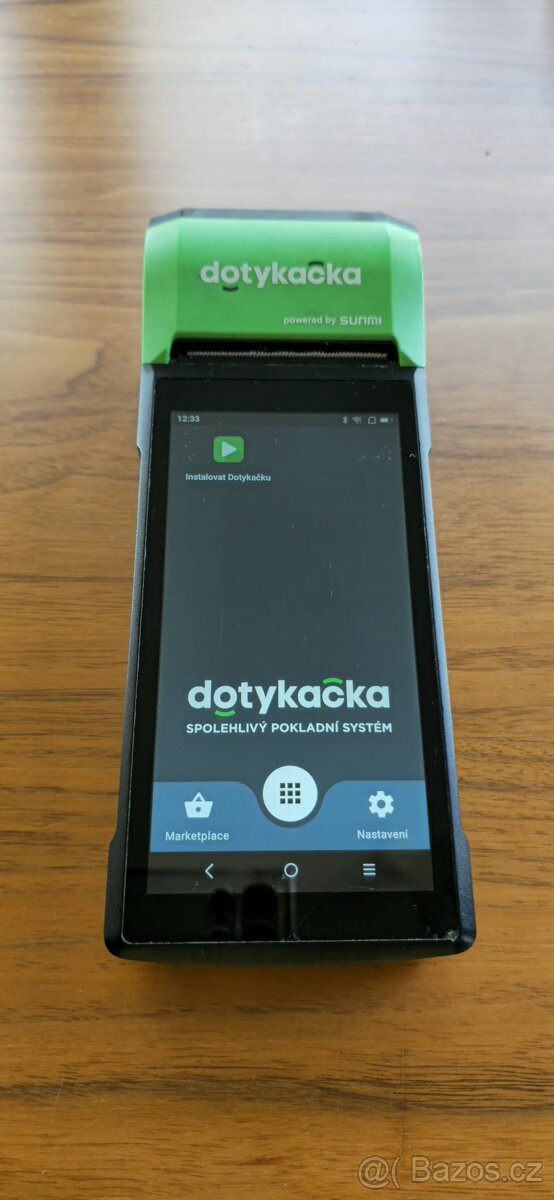 POKLADNÍ SYSTÉM DOTYKAČKA PŘENOSNÁ - Dotykačka MOBILNÍ 5,5" - 3