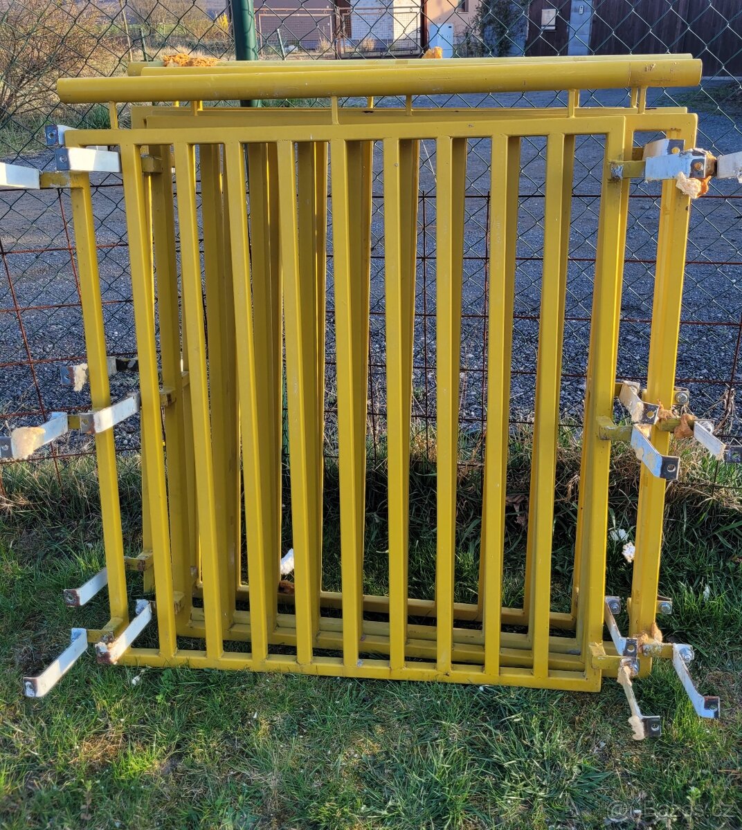 Zábradlí na francouzské okno 4 ks - 3