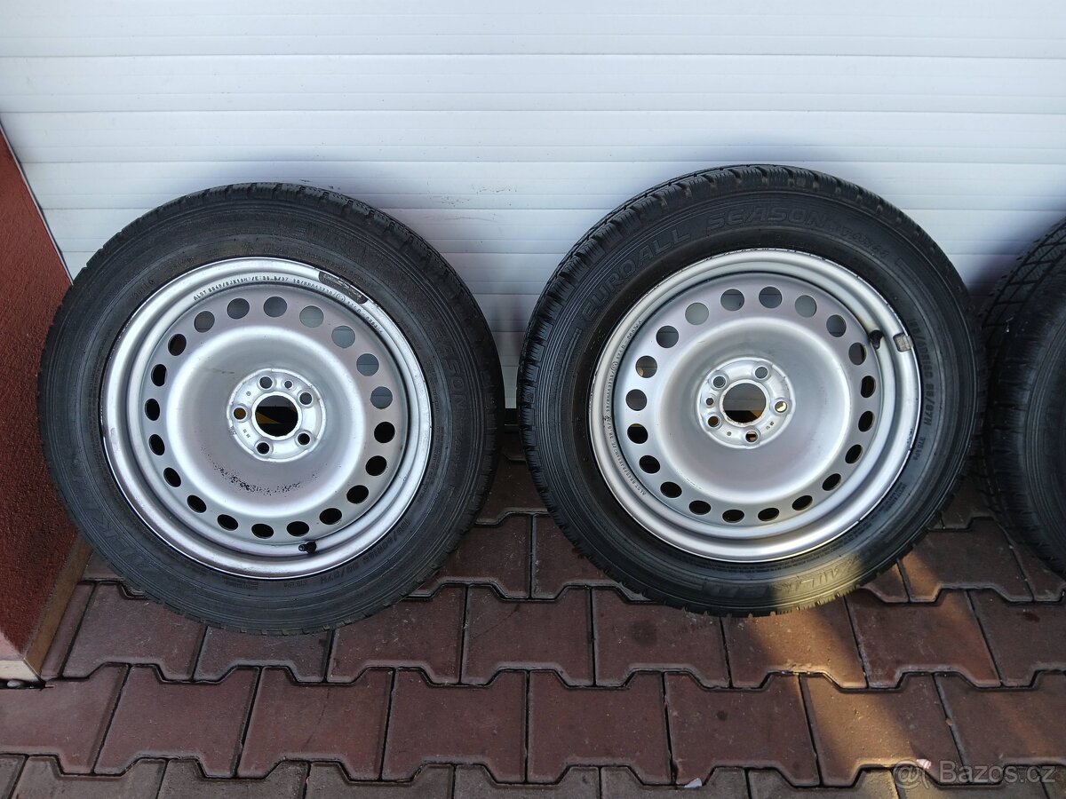 FIAT DOBLO / OPEL COMBO DISKY R16" S CELOROČNÍMI PNEU FALKE - 3