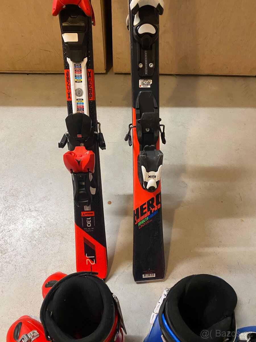 Prodám dětské lyže a lyžařské boty - 3