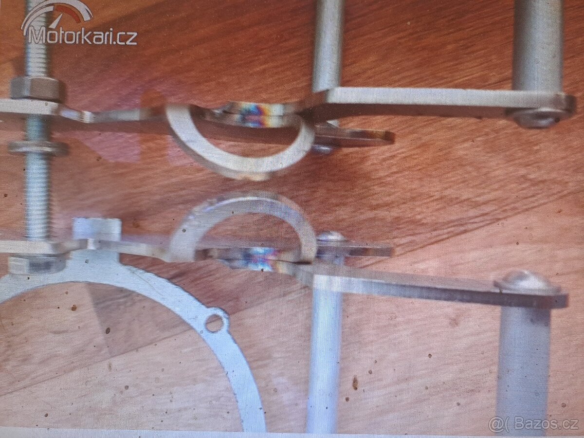 Výztuhy chladičů nerez ktm Husqvarna gas gas 2020-2023 - 3