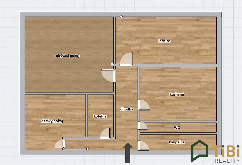 Prodej bytu 3+1 71 m², Boskovice, ev.č. 00248 - 3