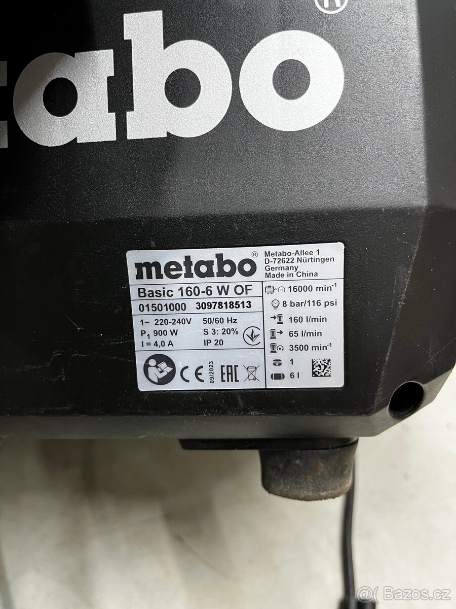 Kompresor METABO 160-6 W OF - 3