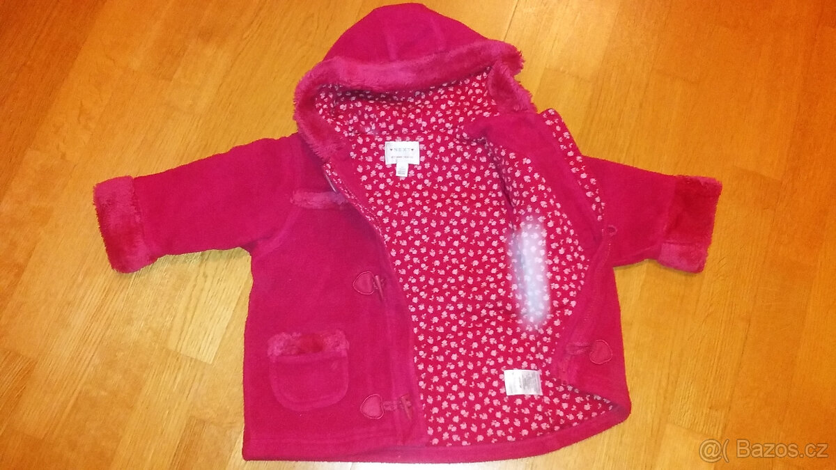 DÍVČÍ FLÍSOVÝ KABÁTEK Next - vel. 92 - 3