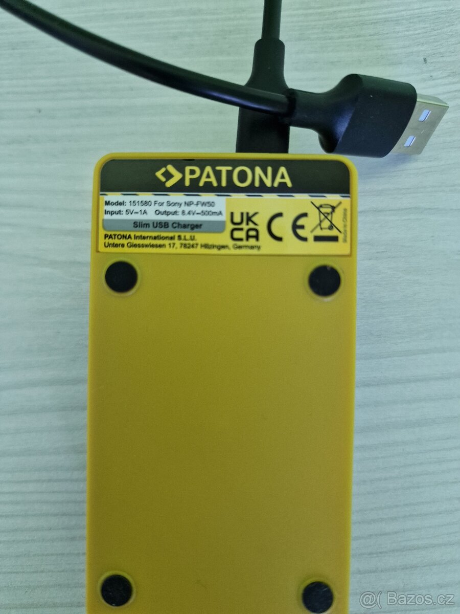 Nabíječka Patona NP-FW50 - 3