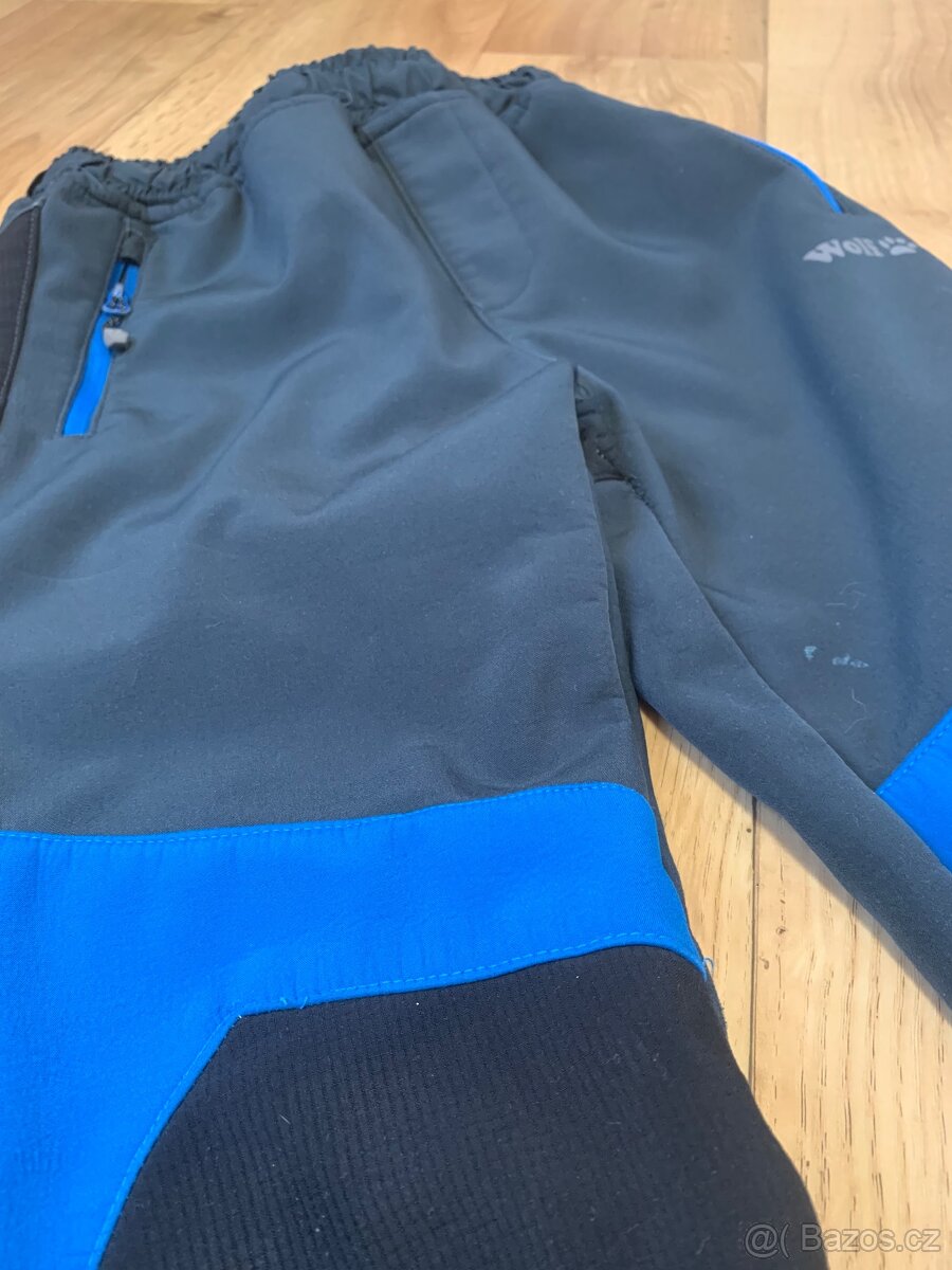 Dětské softshellové kalhoty Wolf (128) - 3