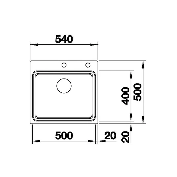 Dřez Blanco ETAGON 500-IF/A - Nový - 3
