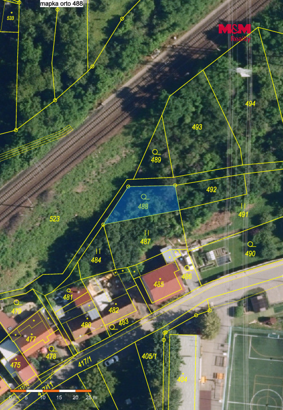 Prodej zahrady, 592 m², Brno - Obřany – pohled 3
