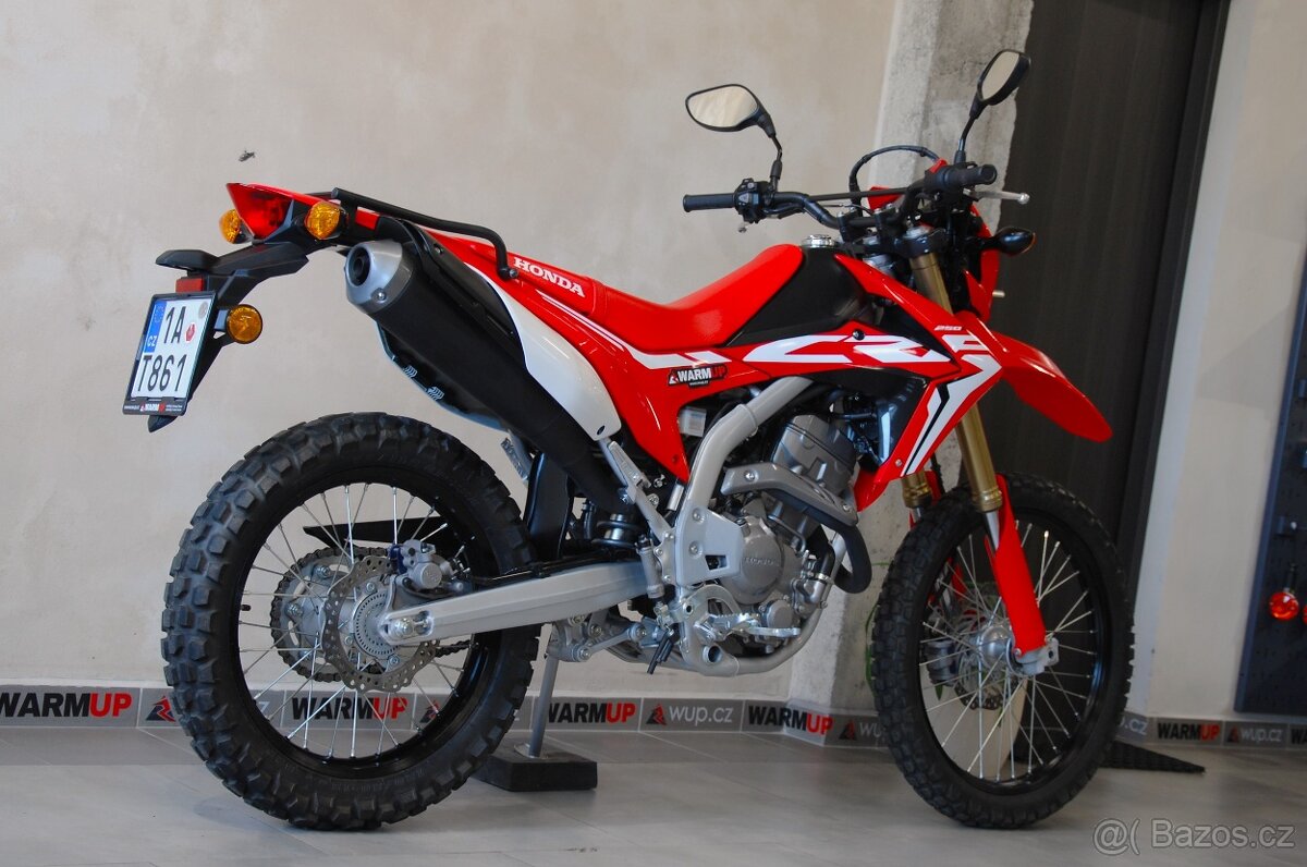 Honda CRF 250 L - originální stav,1.maj, 1650 km, původ ČR