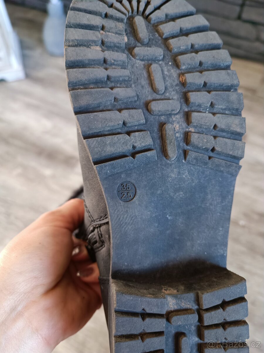 Dívčí nízké kozačky vel. 35 - 3