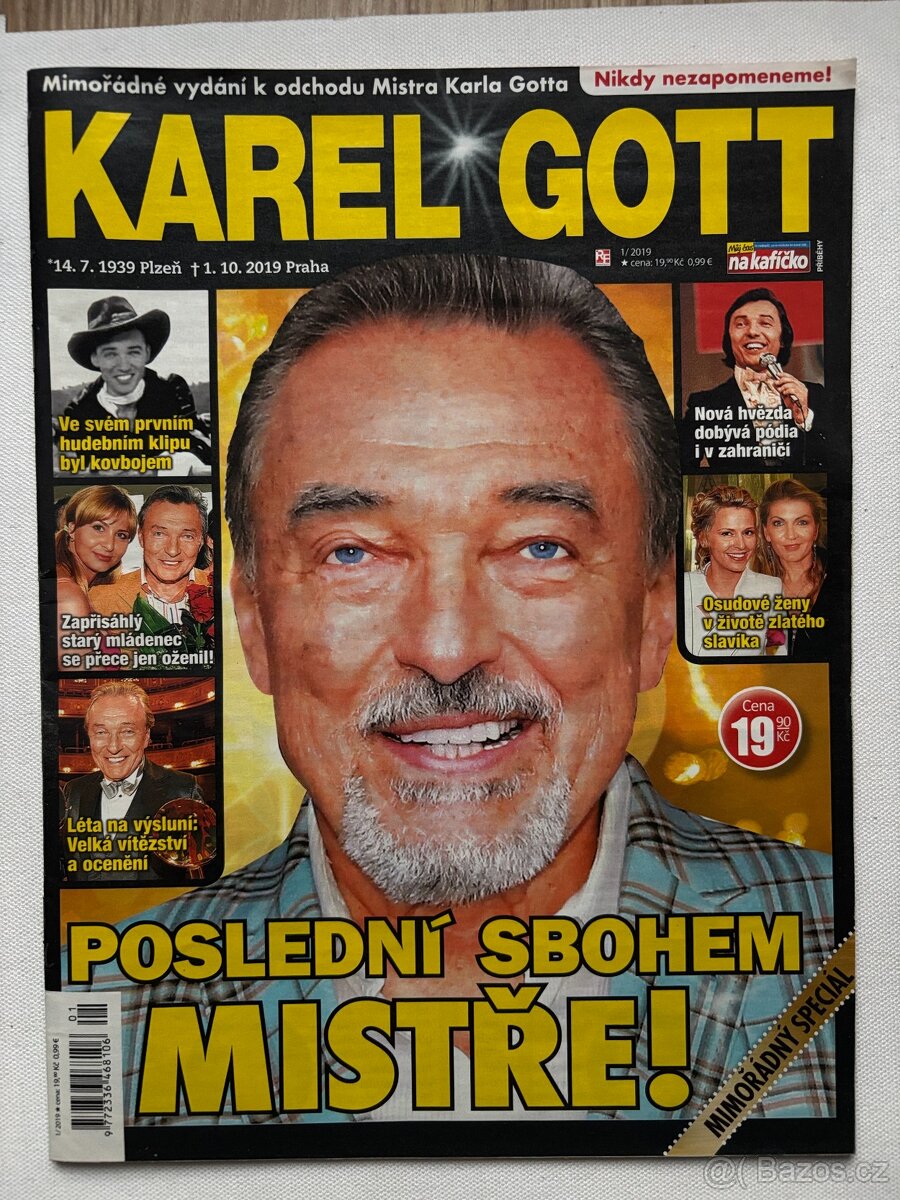 Karel Gott - vzpomínková vydání po smrti zpěváka 2019 - 3