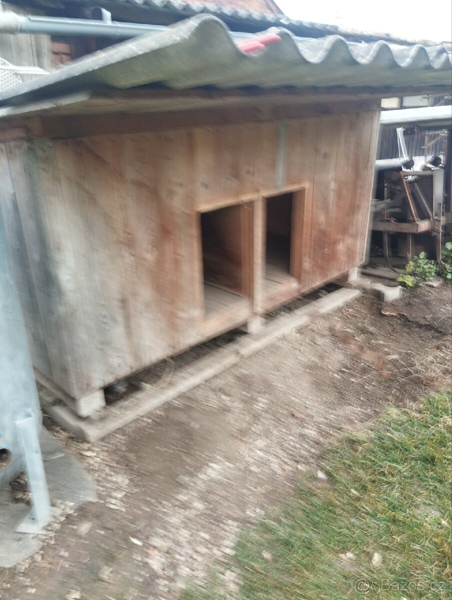 Bouda pro velké psi dvojitá - 3