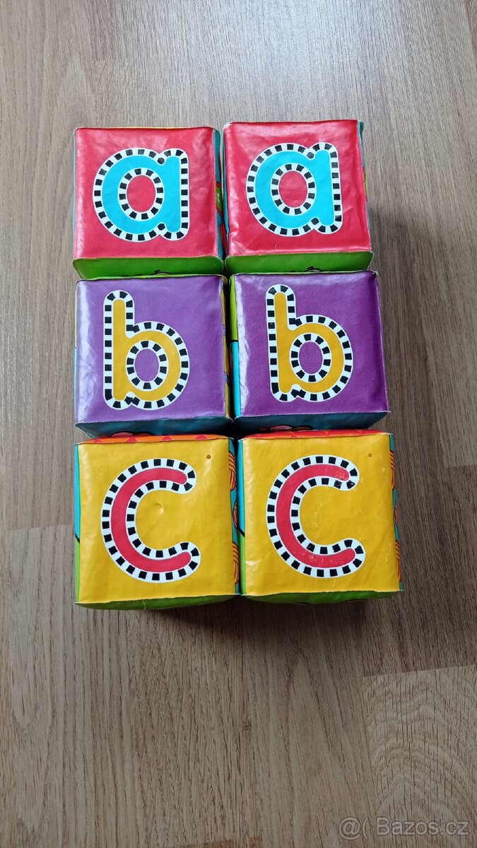 Pěnové kostky + kostka se šterchátkem - 3