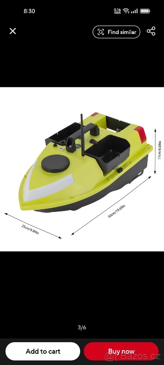 Zakrmovací loďka gps 2025 - 3