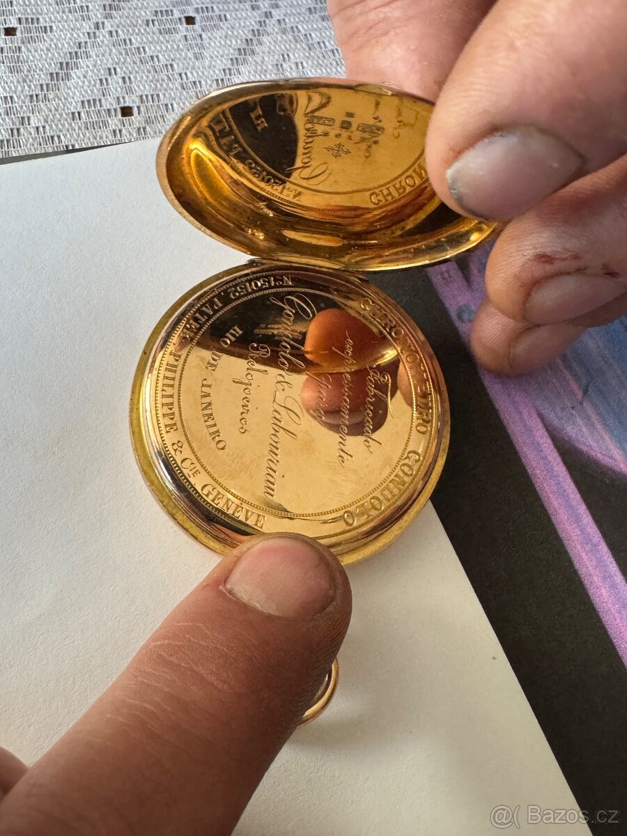 Zlaté 18k hodinky Patek Phillippe Gondolo - 3