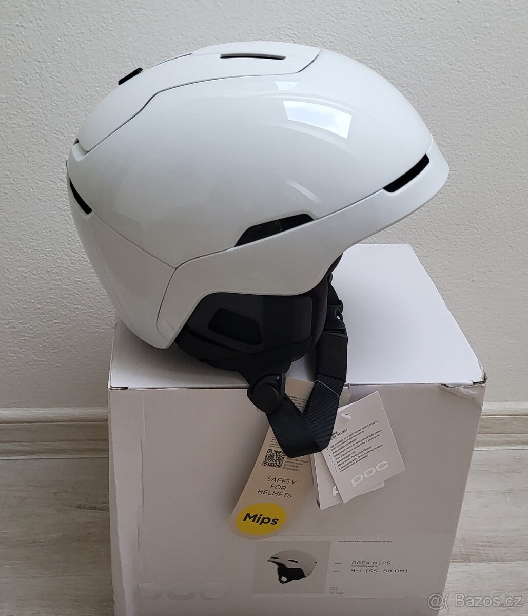 Nová lyžařská helma POC Obex Mips, vel. 55-58 - 3
