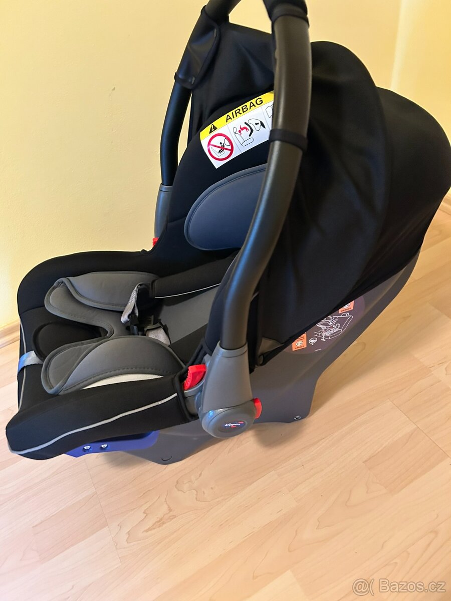 Autosedačka Klippan Dinofix Black/Grey - 3