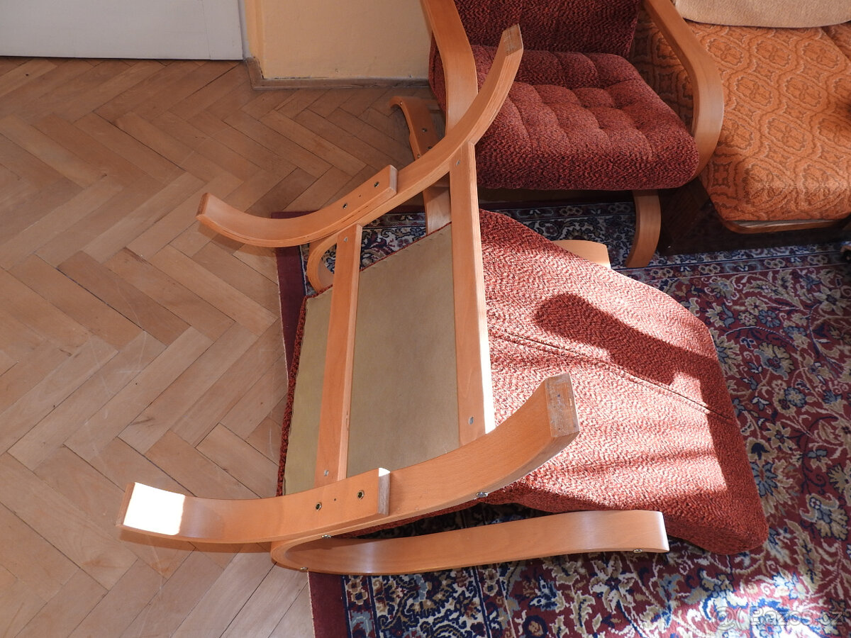 Pohupovací křesla Jonáš dva kusy - 3