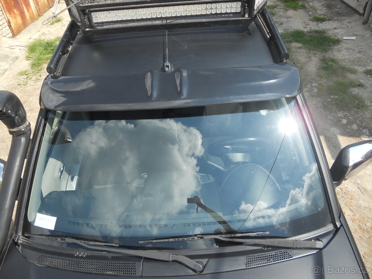 Mitsubishi L200 windshield deflector front spoiler Sun visor - 3