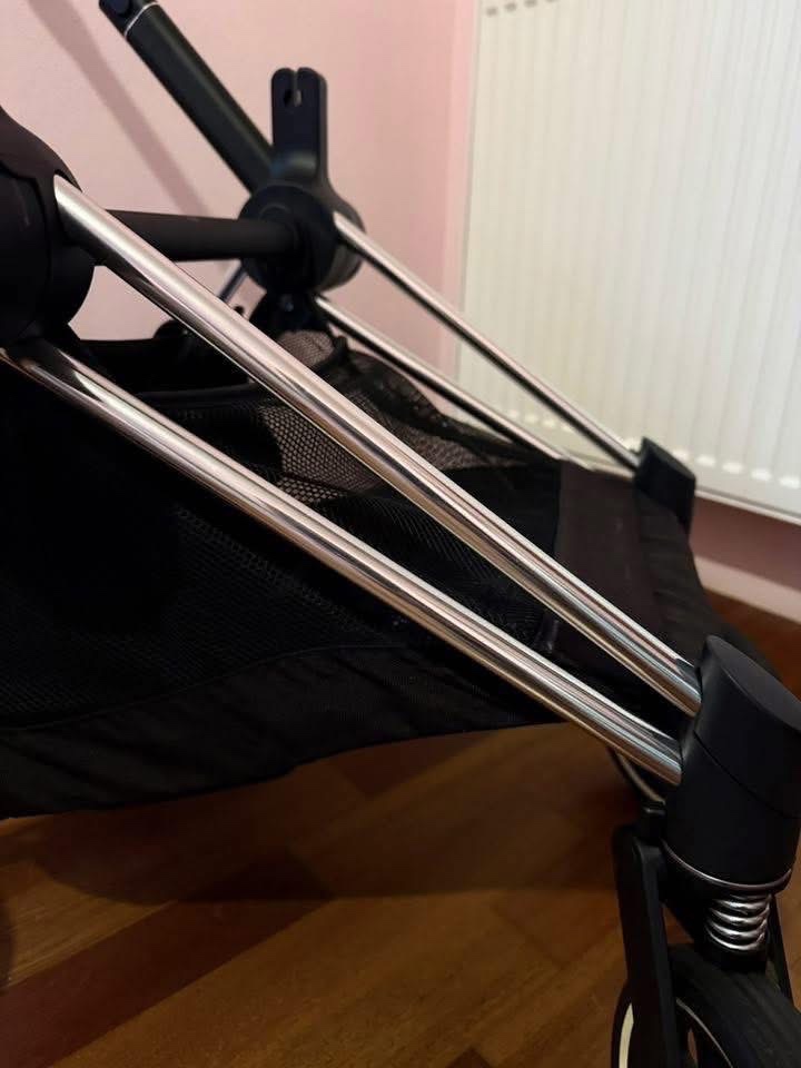 Podvozek, rám Cybex Priam chrome black 4.0 - 3