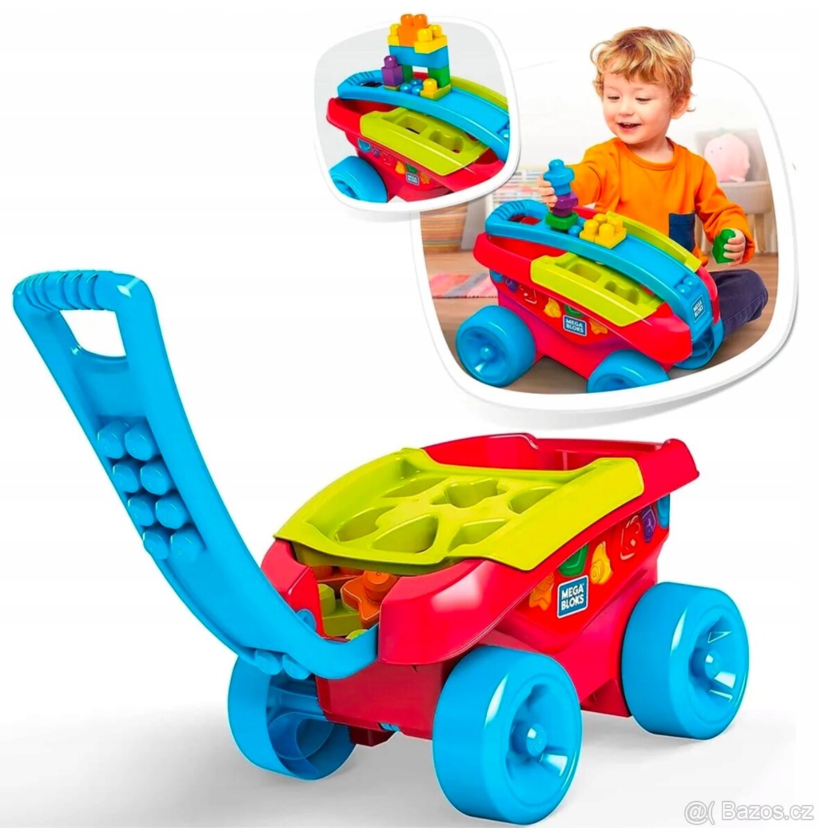 Mega blocks s vozíkem - 3