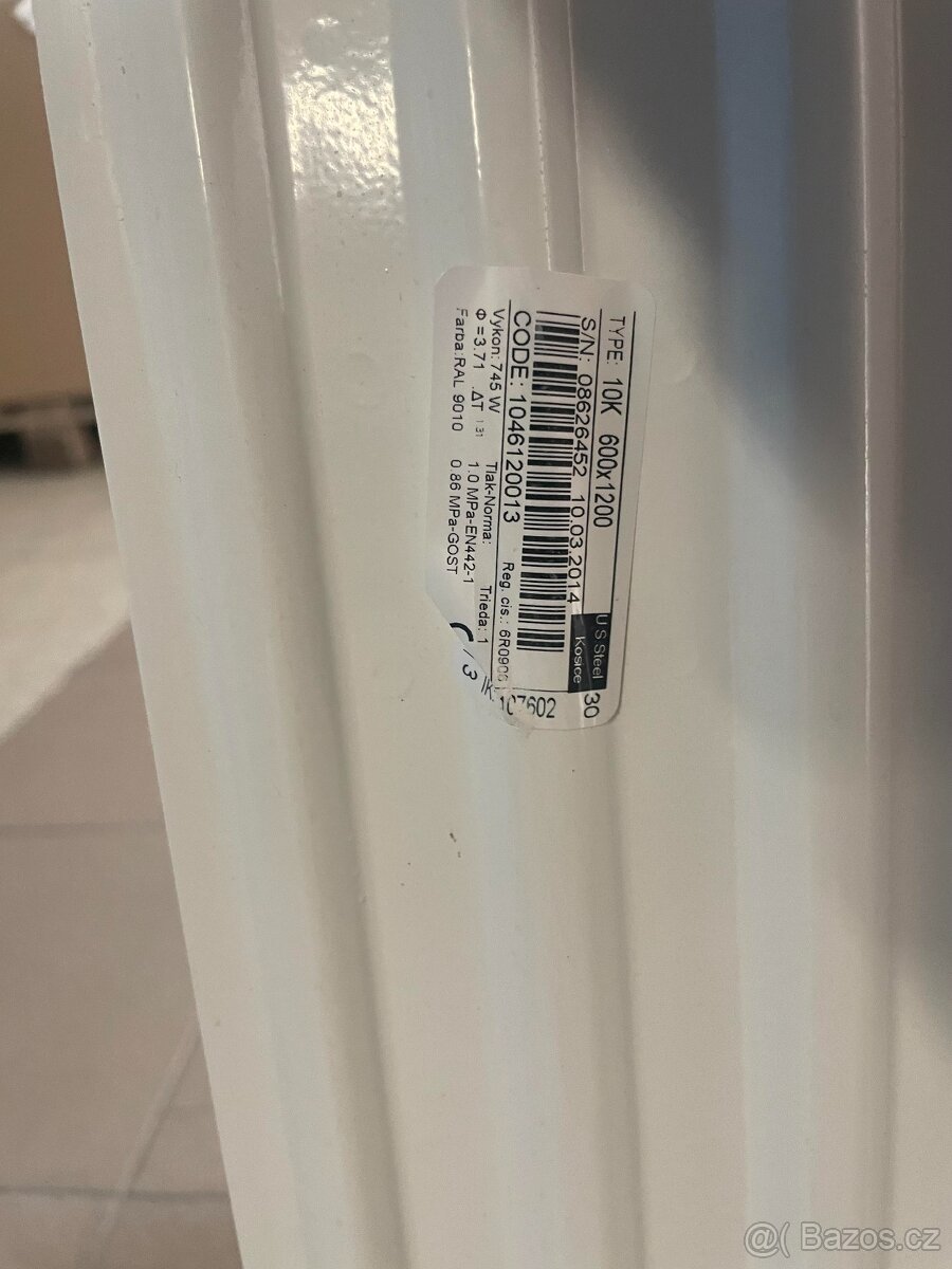 prodám radiátory 2 ks - 3