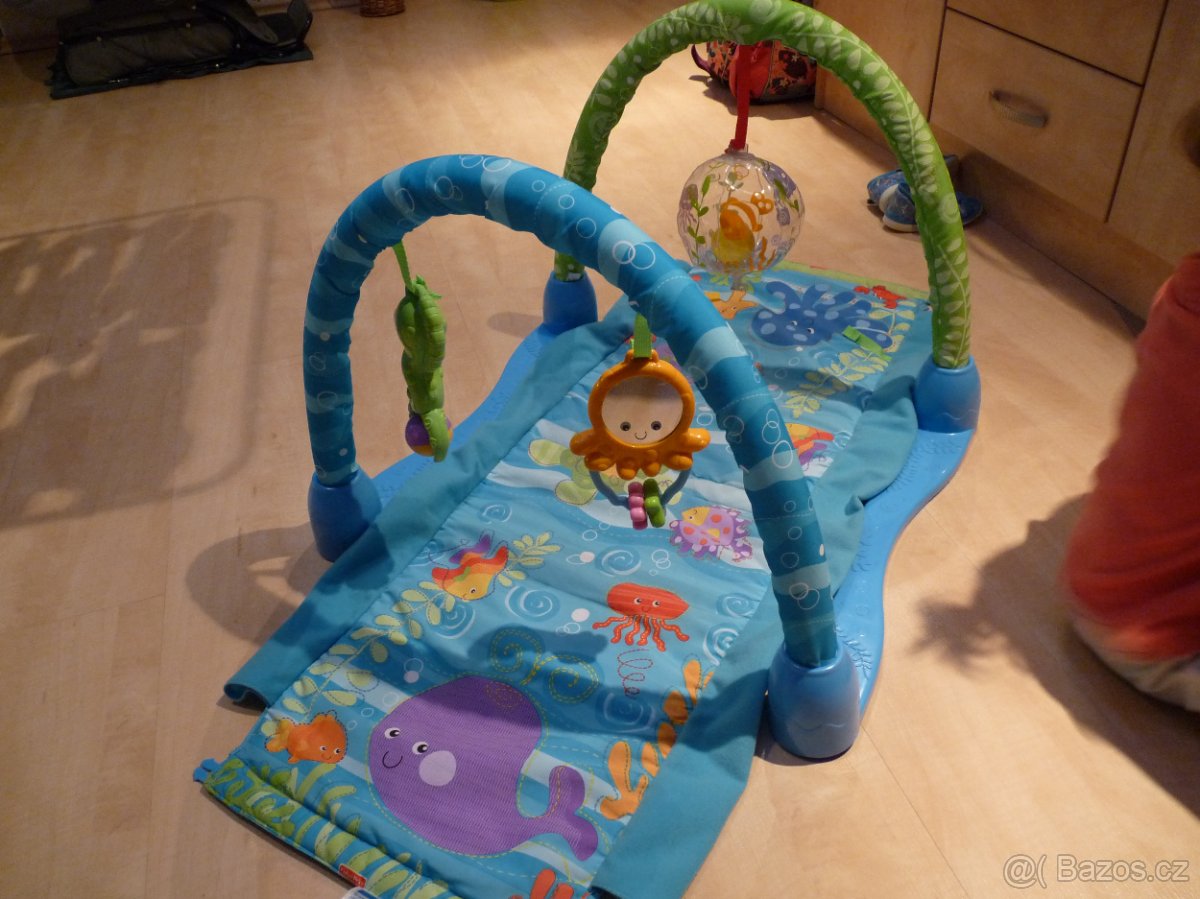 Hrací deka Fisher price s hrazdičkou - 3
