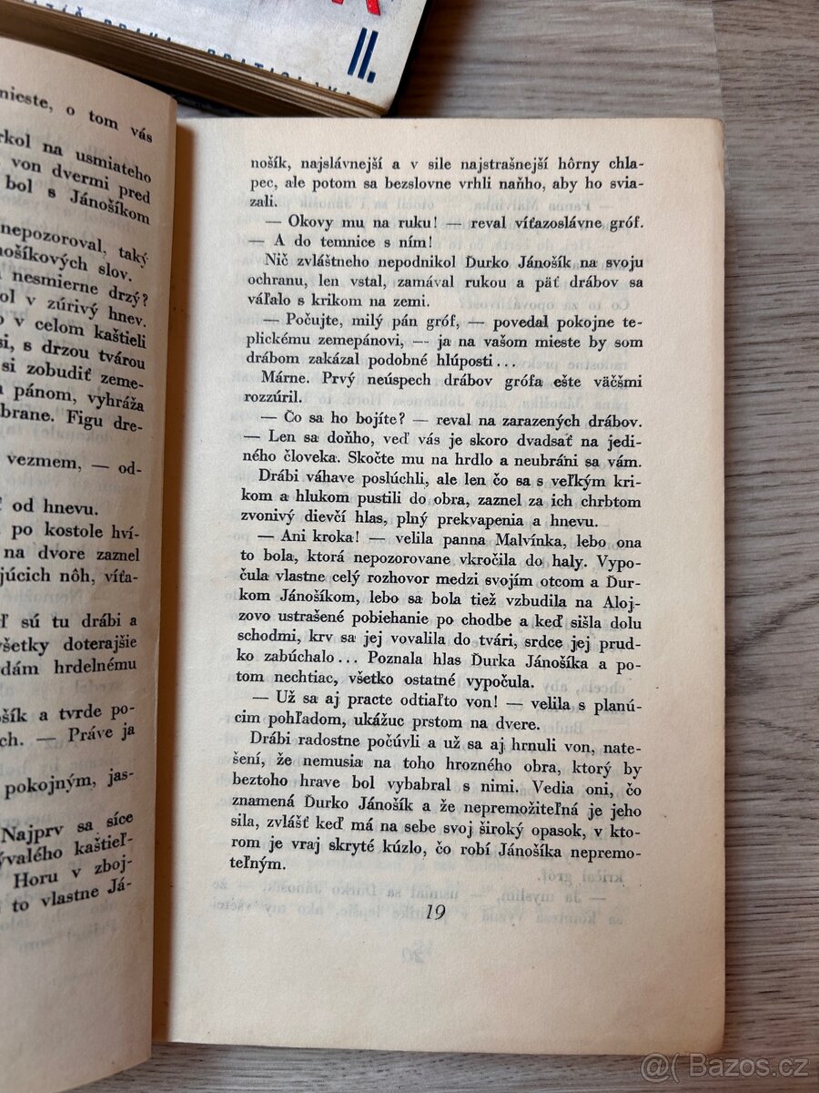 Jánošík - knihy 1-4. díl - vydáni 1934 - 3