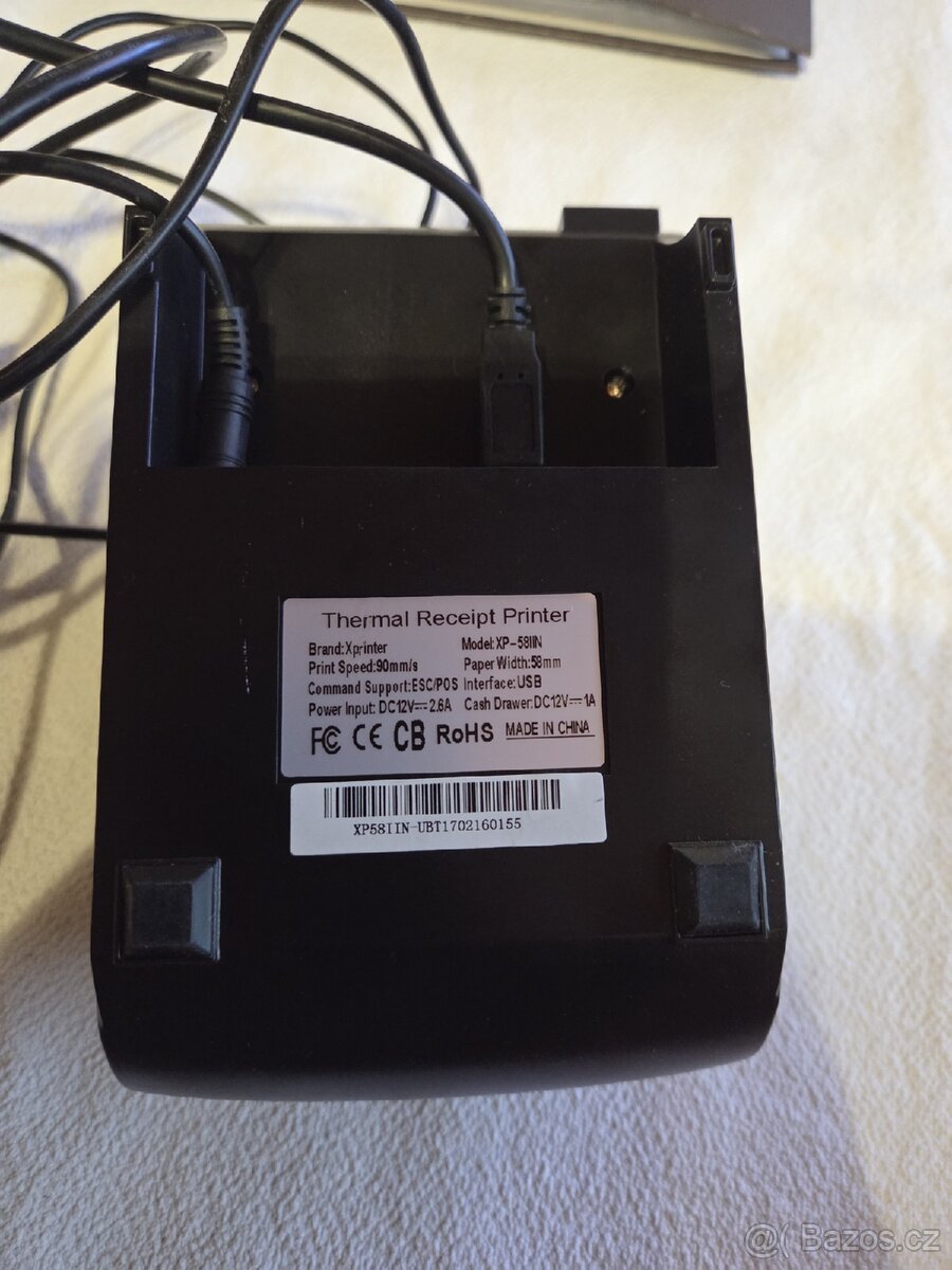 Xprinter XP58-IIN termotiskárna 58mm - 3