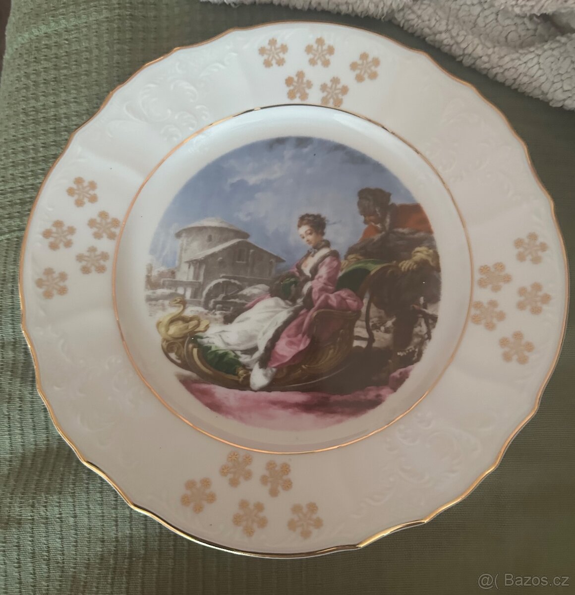 Porcelánové ozdobné talíře - 3