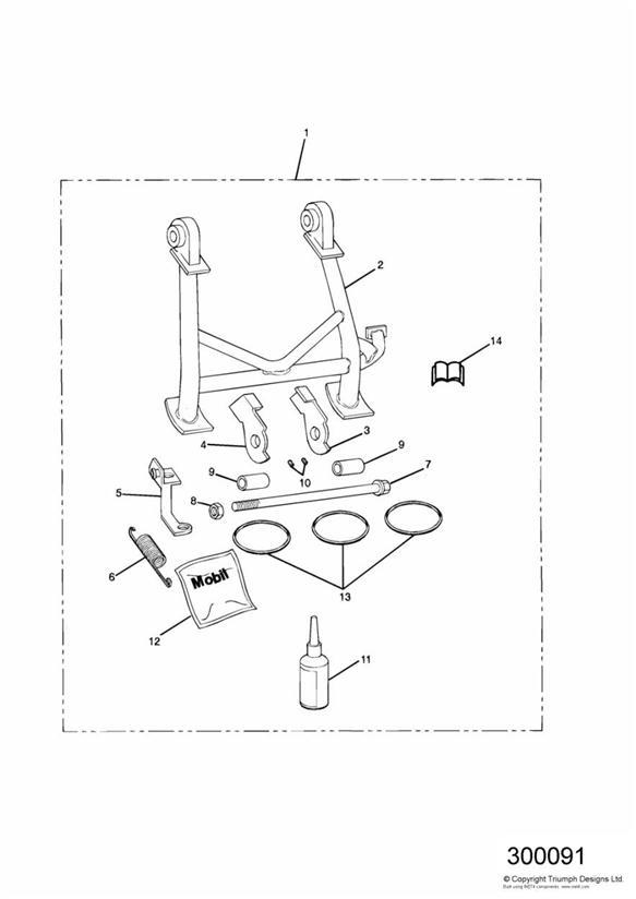Triumph Thunderbird 900 T 309 - 3
