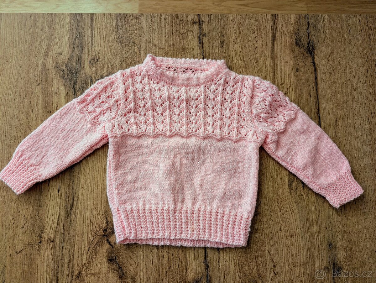 Dětský pletený svetřík - nový - 3