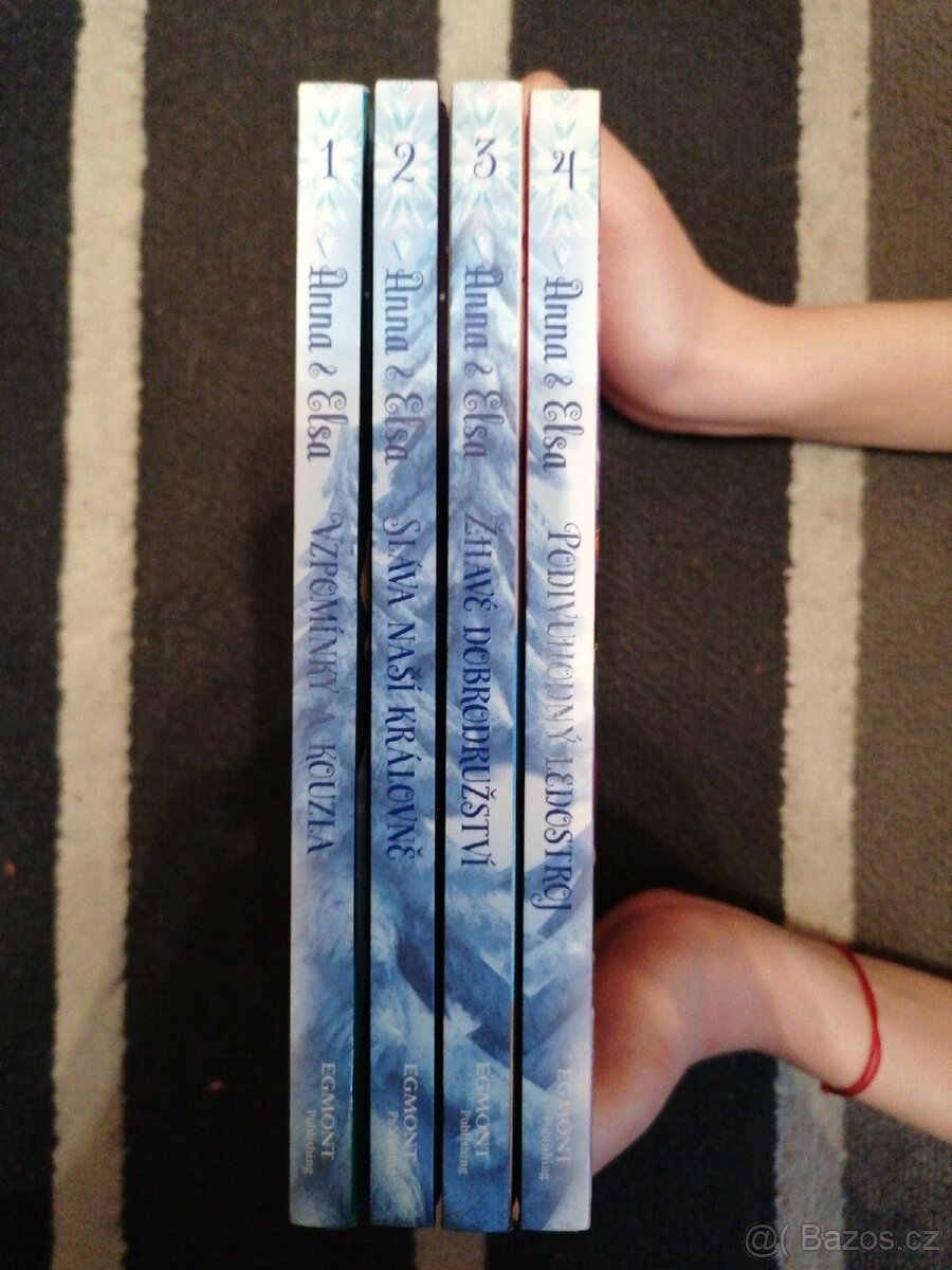 Knihy Anna a Elsa - sada 4 ks - 3