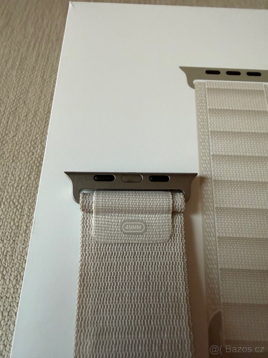 Apple Watch řemínek - alpský tah, bílý - 3