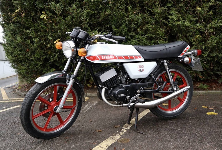 Yamaha RD 200 2takt - 3