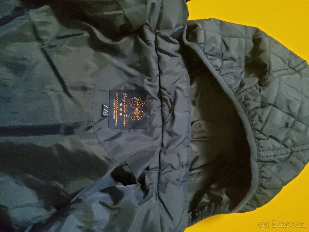 Hřejivý podzimní kabátek F&F vel. 116 - 3